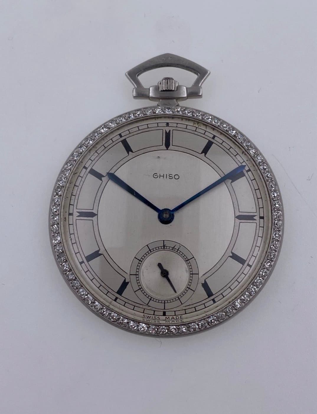 Ghiso Frackuhr mit Diamantbesatz – Ansicht 2