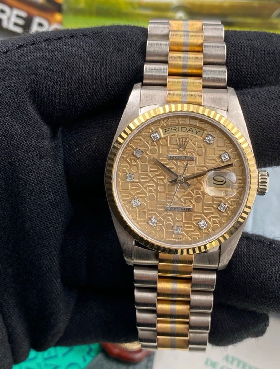 Rolex Day-Date „Tridor“ Diamant