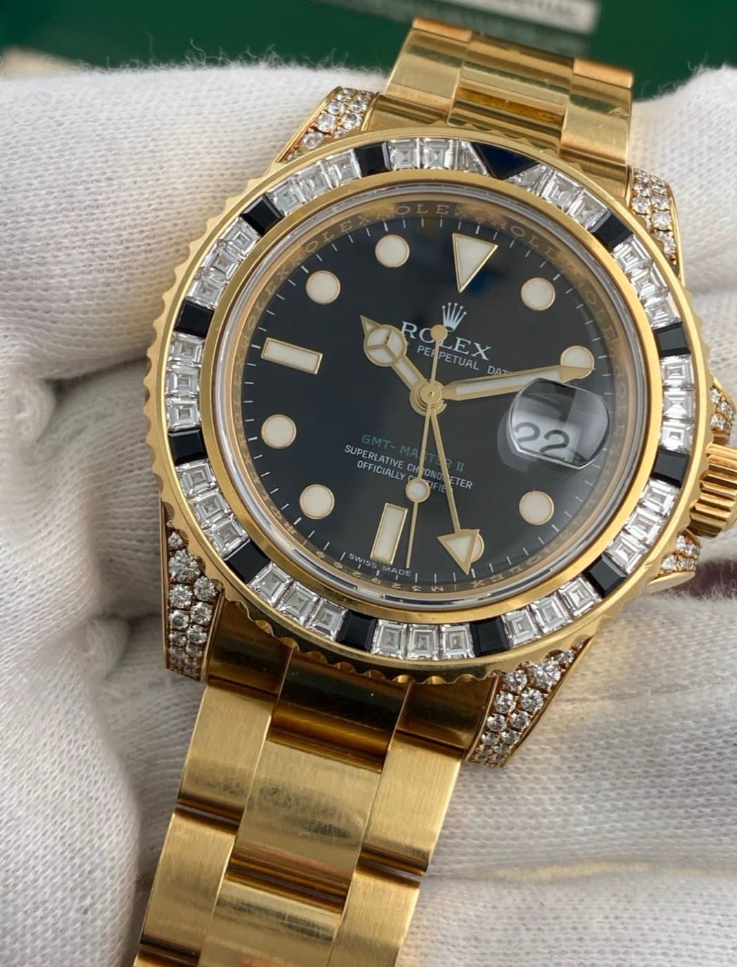 Rolex GMT-Master II „Factory Iced Out“ – Ansicht 3