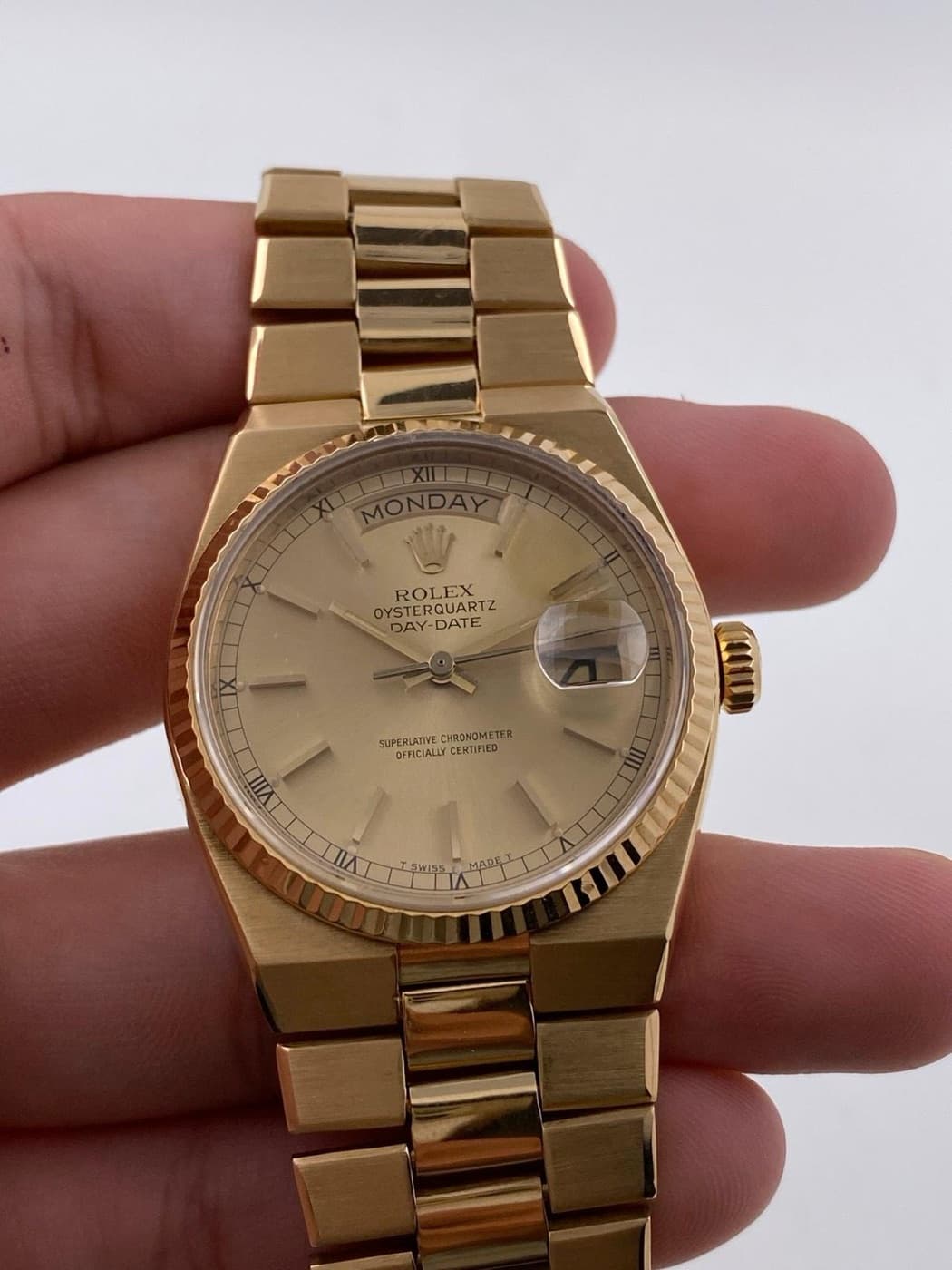 Rolex Oysterquartz Day-Date – Ansicht 2